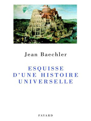 cover image of Esquisse d'une histoire universelle